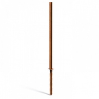 Adezz - Paneelstange CPP1 Cortenstahl 10,6x270cm Pfosten für Sichtschutz