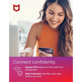McAfee Total Protection 2025 10 Geräte 1 Jahr DE Win Android iOS