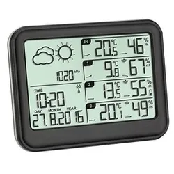 TFA® VIEW 35.1142.01 Wetterstation schwarz