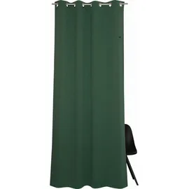 Esprit Ösenschal Harp 140 x 250 cm Polyester Grün Dunkelgrün