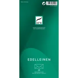 DFW Briefumschlag DL Edelleinen DRESDNER 820250 PG=25St