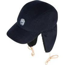 super.natural Earflap Kappe schwarz One Size