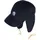 super.natural Earflap Kappe schwarz One Size