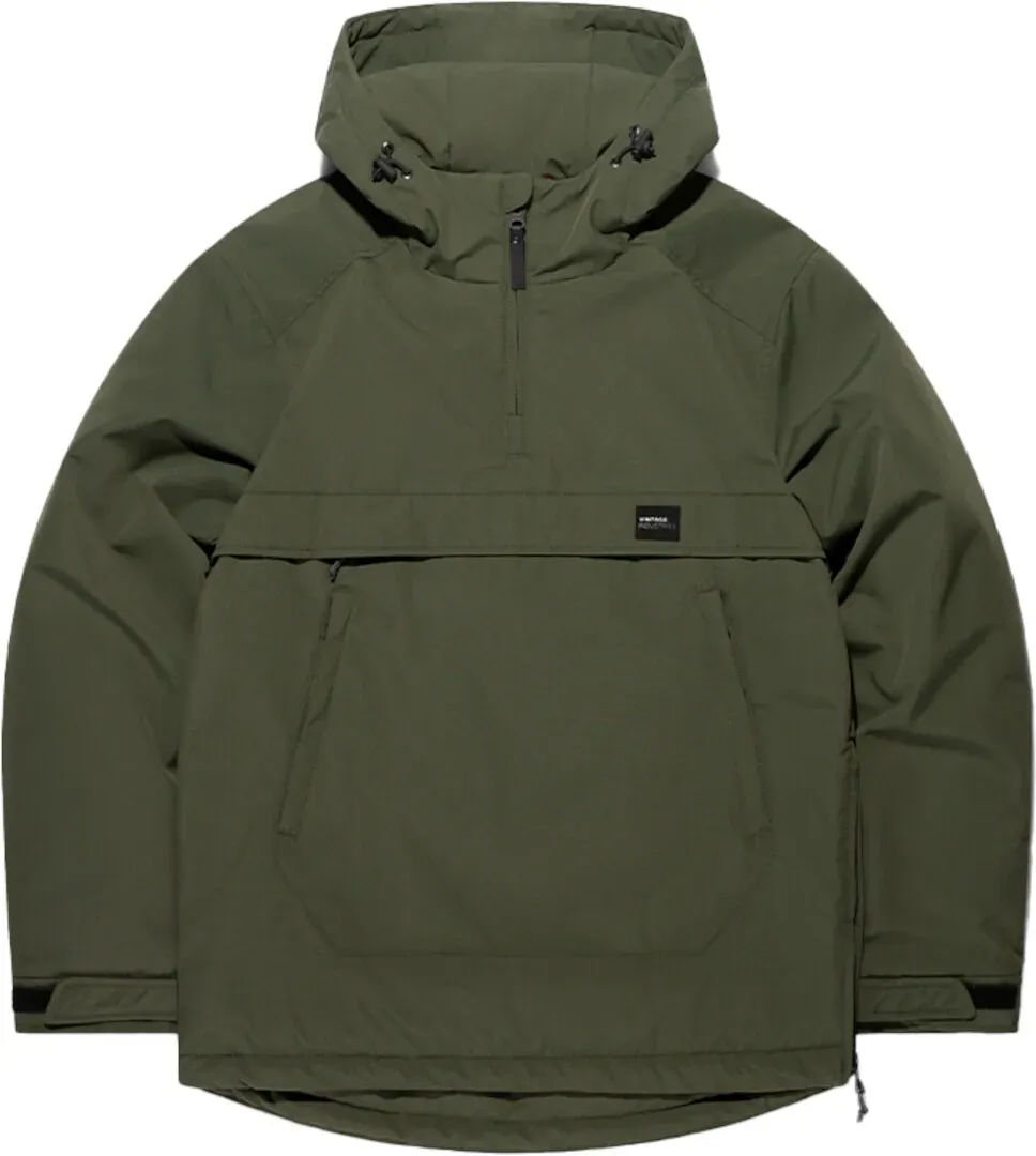 Vintage Industries Oscar Anorak, groen, XL Voorman