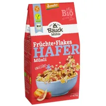 bauck mühle Bauckhof Hafer Müsli Früchte + Flakes bio