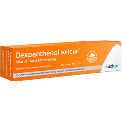 Dexpanthenol axicur Wund- und Heilcreme 50 mg/g 50 g