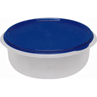 Wüllner+Kaiser 416-7 Hefeteigschüssel 6L mit Plopp-Effekt+Maßskala, blau/transparent