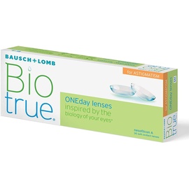 Bausch + Lomb Bausch & Lomb Biotrue ONEday for Astigmatism 30er Box Kontaktlinsen,