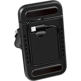 Logilink 4-in-1 Ladestation Apple MagSafe kompatibel, - Schwarz