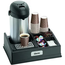 Bartscher Kaffeestation 1190 für 1 Isolierkanne 44 x 14,5 x 34 cm
