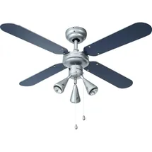 Bestron Deckenventilator 102 cm Silber/Blau