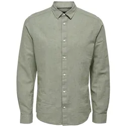 Only & Sons Herren Freizeit Hemd ONSCAIDEN Slim Fit Swamp 22012321 L
