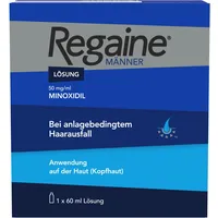 REGAINE Männer Lösung: Mit 50 mg/ml Minoxidil (5%) bei erblich bedingtem Haarausfall, 60 ml