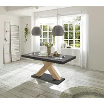 Mäusbacher Komfort 2.0 Esstisch Holzwerkstoff X-Form ausziehbar