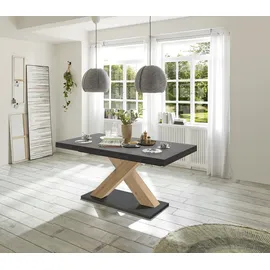 Mäusbacher Komfort 2.0 Esstisch Holzwerkstoff X-Form ausziehbar