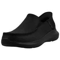 SKECHERS Herren Parson Oswin mit Slip-in-Technologie Mokassin, Schwarz, 48.5
