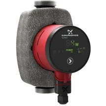 Grundfos Hocheffizienz Umwälzpumpe Alpha1 Edelstahl, 25-60N, 180mm, PN 10, 230 V