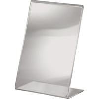 Sigel Tischaufsteller L-Form Verwendung für Papierformat: DIN A6 Glasklar