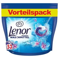 0,66€/Waschladung- LENOR Waschmittel Universal Pods - Aprillfrisch - 53 Stück