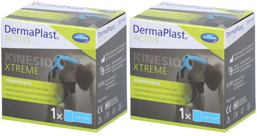 Hartmann Dermaplast® Aktiv-Kinesiotape Xtreme 5cm x 5m bleu