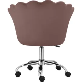 OTTO home Helleu Veloursstoff Rosa