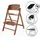 Cybex Gold Hochstuhl Click & Fold 4in1-Set, braun