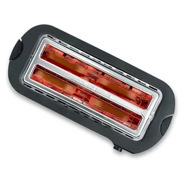 Severin Langschlitz-Toaster schwarz