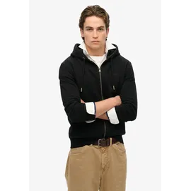 Superdry Essential Sweatjacke Herren Schwarz XL
