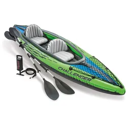 Intex Kajak - Challenger K2 (grün, 351x76x38cm)