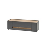 Möbel Stellbrink Lowboard Cande , grau , Maße (cm): B: 140 H: 45
