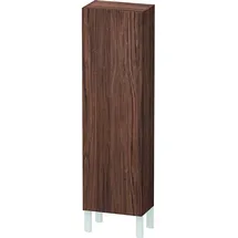 Duravit L-Cube Halbhochschrank 40 x 132 x 24,3 cm Nussbaum Dunkel