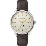 BULOVA Frank Sinatra Automatik Leder 40 mm 96B359