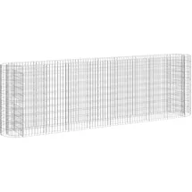 vidaXL Gabionen-Hochbeet 330 x 50 x 100 cm