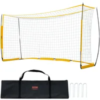 Vevor Tragbares Fußballtor Soccertor Fußballnetz Tragetasche,