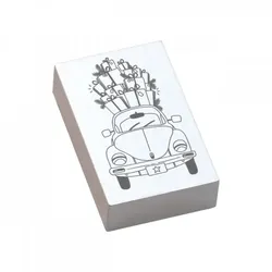 May & Berry Stempel - Auto mit Geschenken