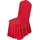 Vevor Stuhlhusse mit Flacher Vorderseite 30 Stk. Rot 51 x 45 x 95 cm