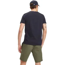 Tommy Hilfiger Logo Kurzarm-T-Shirt Sky Captain M