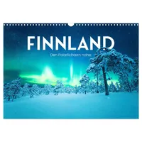 Calvendo Finnland - Den Polarlichtern nahe. (Wandkalender 2026 DIN