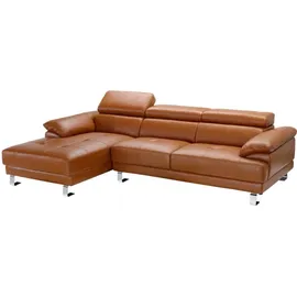 vente-unique Ecksofa - - Ecke Links - Karamell - EXCELSIORA