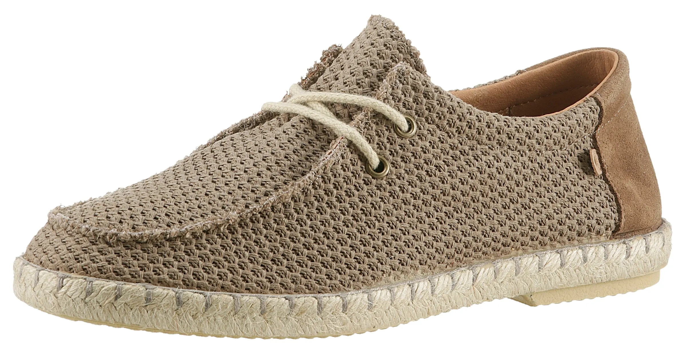 Bootsschuh »TRUMAN BUZZBEE«, Espadrilles, Sommerschuh, mit Juterahmen, Gr. 42, grau, , 46191443-42