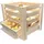 Promadino Kartoffel- & Obsthorde 40 x 36 x 33 cm 1-tlg. beige