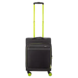 Franky Koffer-Set 3-tlg. schwarz/neongreen