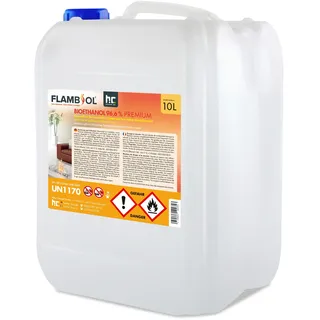 Flambiol Bioethanol 96,6% Premium 10 l 3 St.