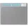 Durable Schreibtischunterlage Kunststoff grau