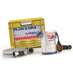 Pedrollo Plug & Drain Notfall-Set für Überschwemmungen