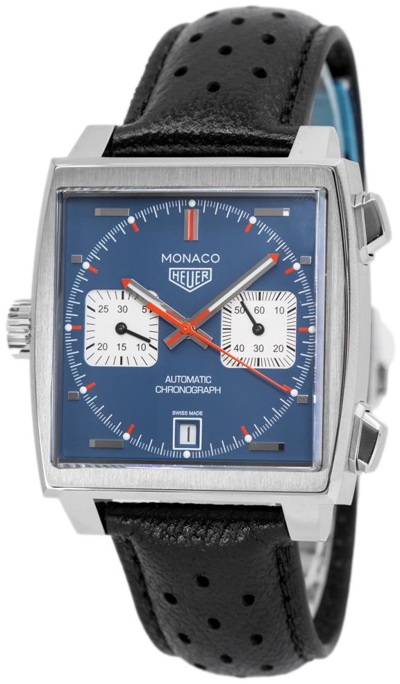 Tag Heuer Men's CAW211P.FC6356 Blue Dial  Watch