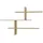 Asir Wandregal 80,5 x 22 x 123 cm Beige