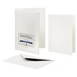 RÖSSLER Kartenmappe Paper Royal A6/C6 Weiß 8/8 Stück
