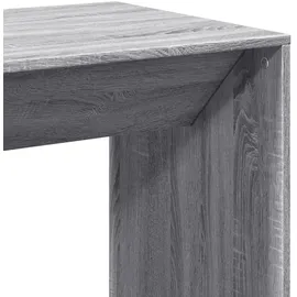 vidaXL Bartisch 51 x 50 x 103,5 cm Grau