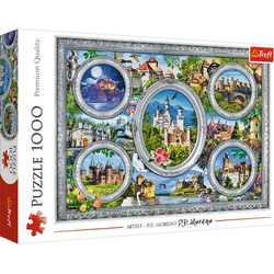 Trefl Puzzle 1000 Schlösser der Welt (1000 Teile)
